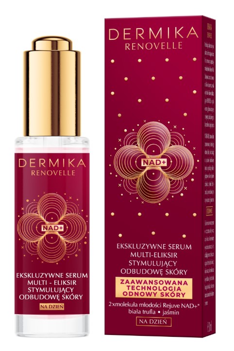 DERMIKA Renovelle Exclusive Multi-Elixir Serum pentru stimularea reînnoirii pielii 30ml