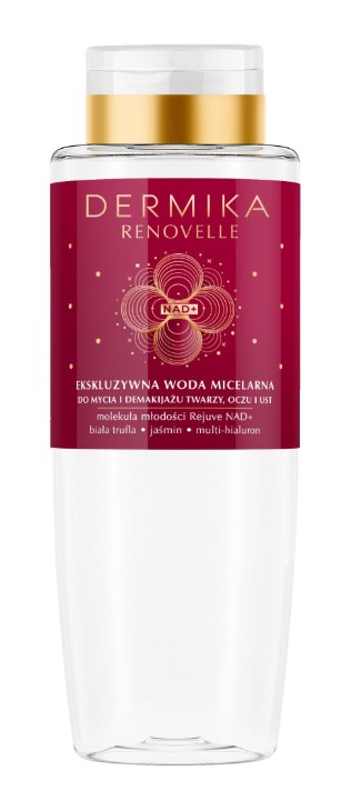 DERMIKA Renovelle Exclusive Apă micelară pentru demachiere față, ochi și buze 400ml