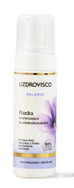 Uzdrovisco Balance Cleansing Foam for Imperfections 150ml