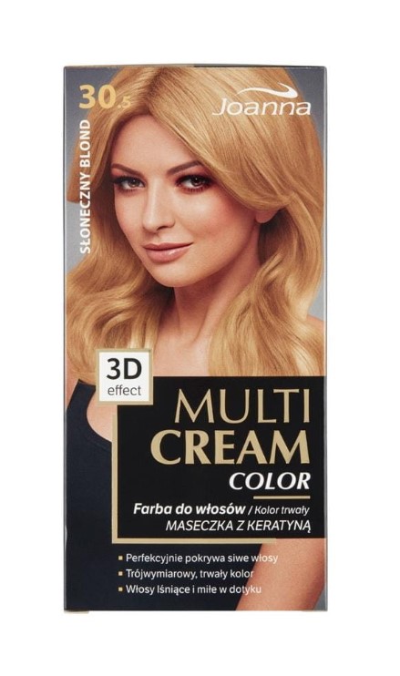 Joanna Multi Cream Color Vopsea de păr 30.5 Sunny Blonde