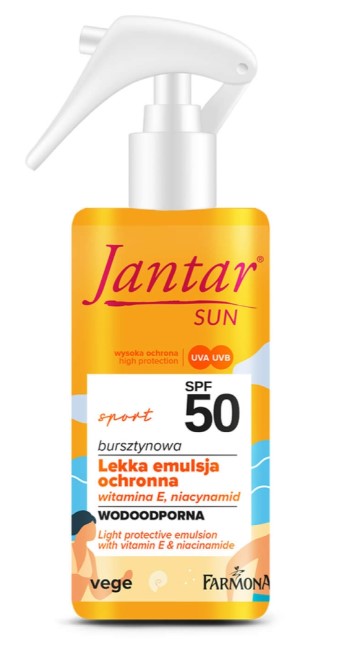 Farmona Jantar Sun Bursztynowa Lekka Emulsja Ochronska SPF50 150ml