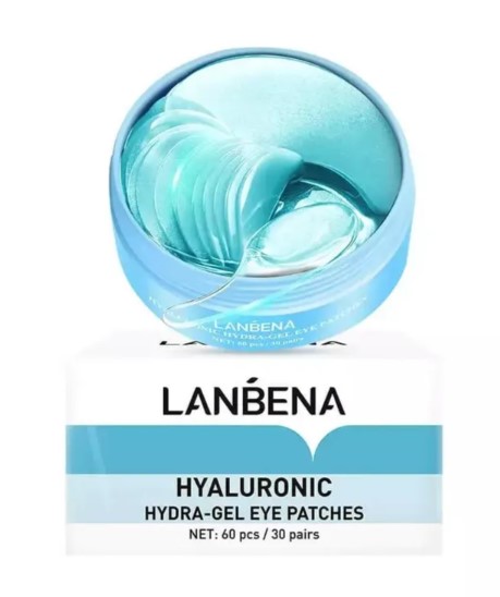 Lanbena plasturi hidrogel pentru ochi cu acid hialuronic 60 bucăți