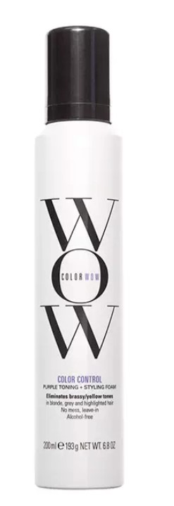 Color Wow Color Control Toning Styling Mousse pentru păr blond 200ml