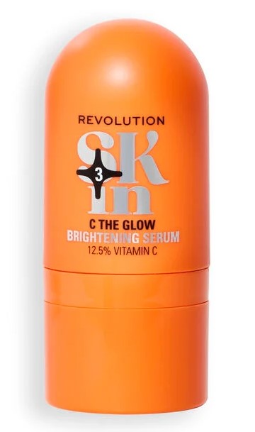 Revolution Skin C The Glow Ser de față iluminator cu vitamina C 12,5% 30ml