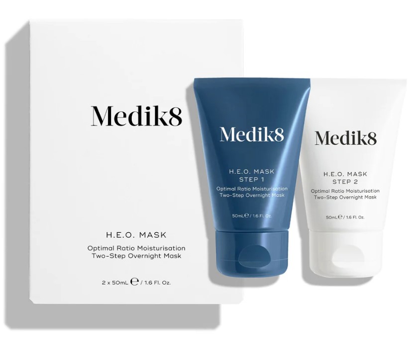 Medik8 H.E.O. Mask Two-Step Mască de noapte hidratantă 2x50ml