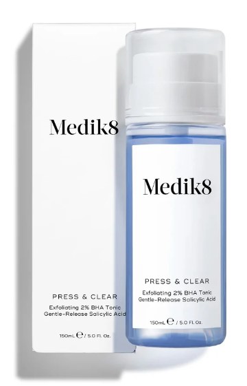 Medik8 Press & Clear Exfoliant Tonic 2% BHA 150ml