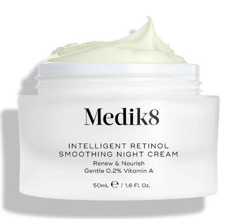 Medik8 Intelligent Retinol smoothing Night Cream Crema de noapte hrănitoare regenerantă cu vitamina A 50ml