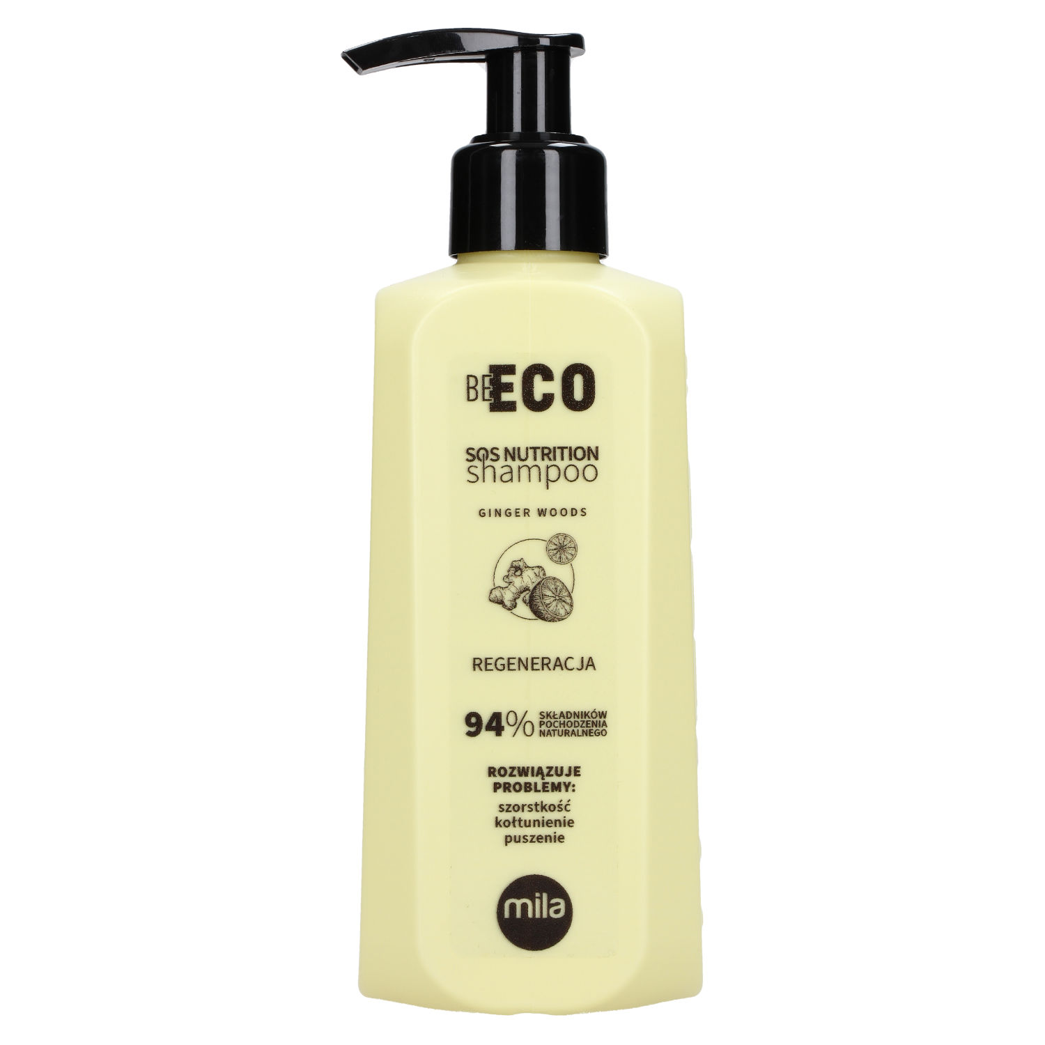 Mila Professional Be Eco Szampon SOS Nutrition 250ml Krótka Data Ważności 03.01.2026r
