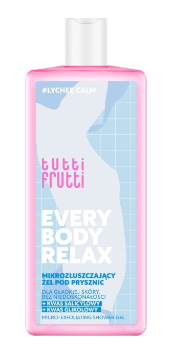 Farmona Tutti Frutti Everybody Relax Micro Gel de duș exfoliant 400ml