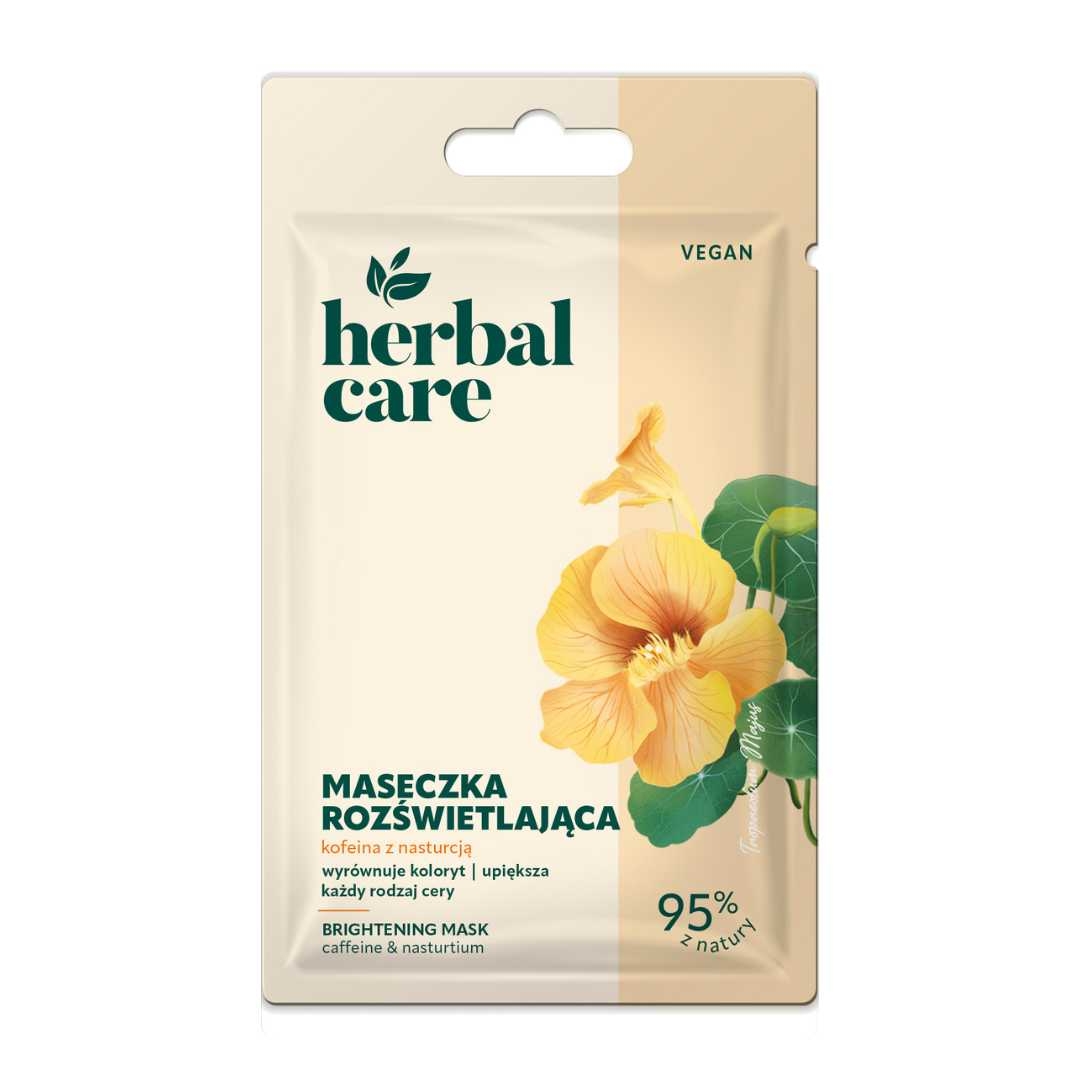 Mască iluminantă Farmona Herbal Care Cafeină cu Nasturtium