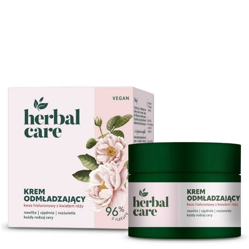 Farmona Herbal Care Rejuvenating Hyaluronic Acid Cream with Rose Flower 50ml