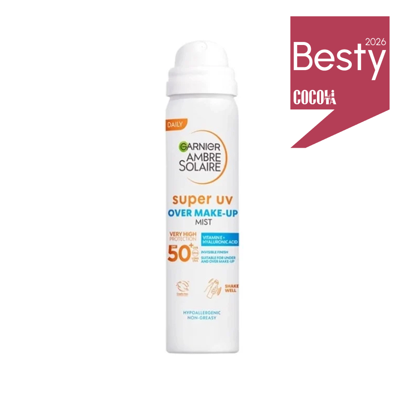 Garnier Ambre Solaire Super Uv Overmakeup Mist Protective Face Mist SPF50+ 75ml