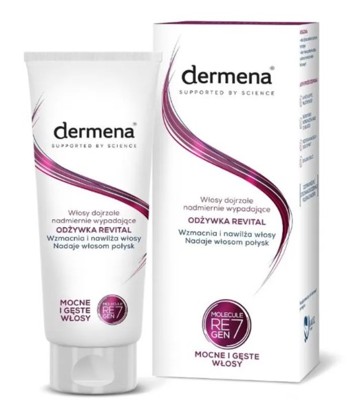 Dermena Revital Balsam de întărire pentru părul matur 200ml