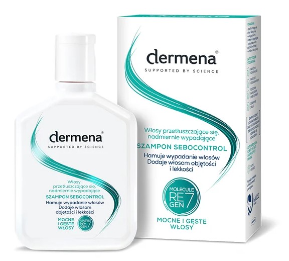 Dermena Sebocontrol Șampon pentru păr gras 200ml