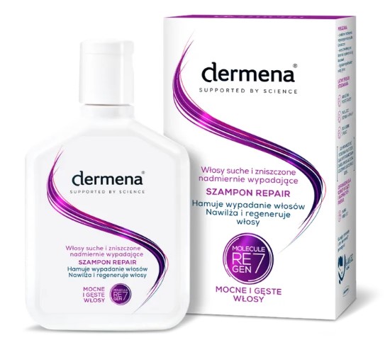 Șampon Dermena Repair pentru păr uscat și deteriorat 200ml