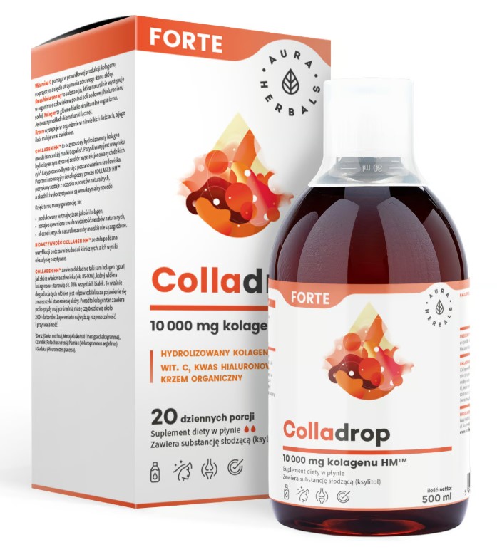 Aura Herbals Colladrop 10000mg Supliment alimentar 500ml