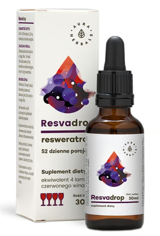Aura Herbals Resvadrop Supliment dietetic 30ml