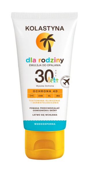 Kolastyna Emulsie de protecție solară pentru familie SPF30 80ml