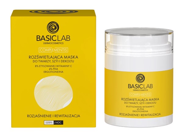 BasicLab Complementis Illuminating Neck and Decolletage Face Mask 50ml
