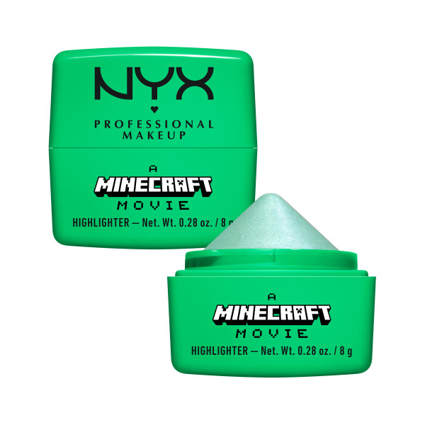 NYX Professional Makeup A Minecraft Movie Cream Highlighter 01 Blow Your Mine
