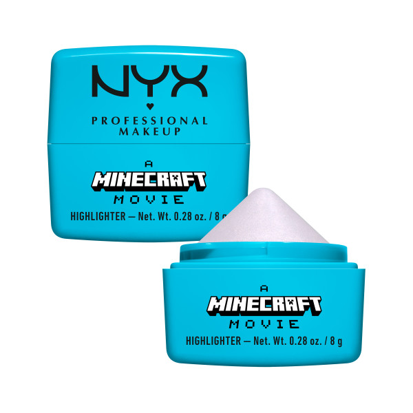 NYX Professional Makeup A Minecraft Movie Cream Highlighter 02 Diamond Drip