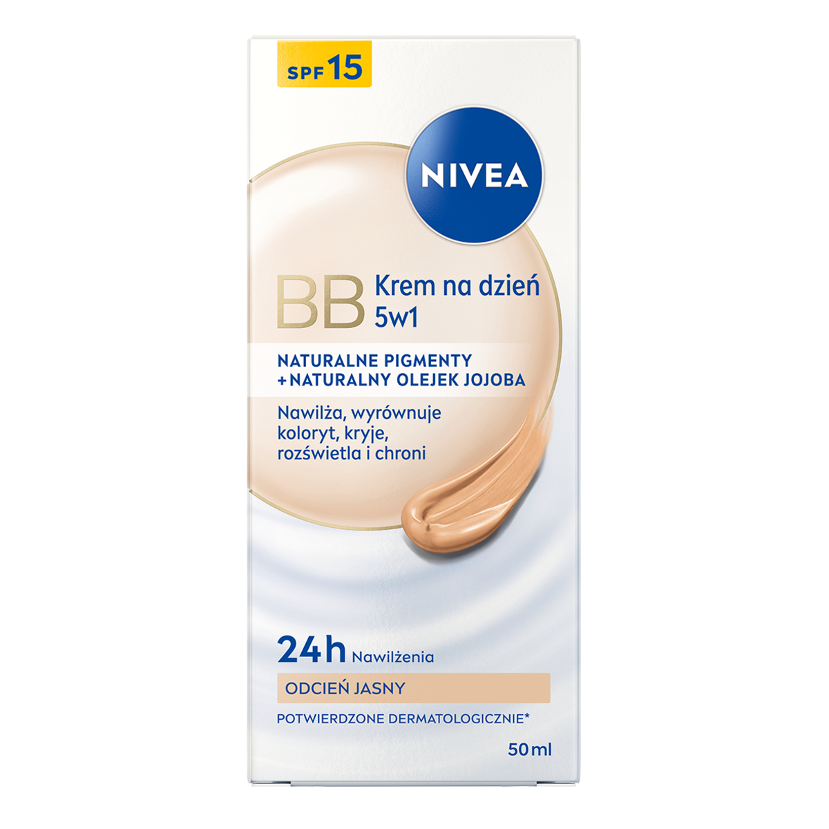 NIVEA 5in1 BB Cream SPF15 nuanță deschisă