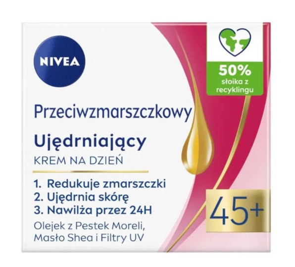 NIVEA Anti-Wrinkle Firming Day Cream SPF15 45+ 50ml