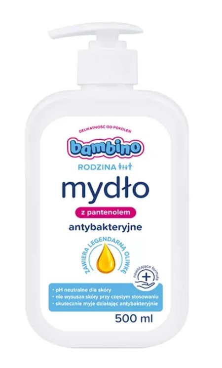 Săpun de mâini antibacterian Bambino Family 500ml