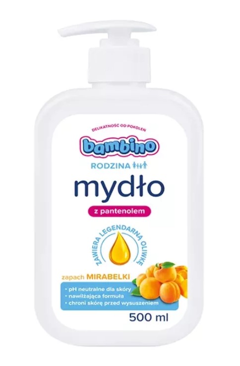Săpun de mâini Bambino Family cu parfum Mirabelle 500ml