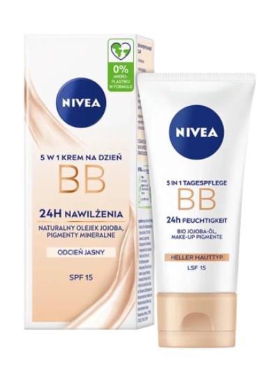 NIVEA 5in1 BB Cream SPF15 nuanță deschisă