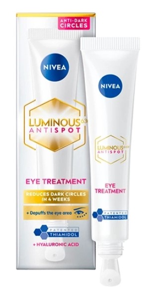 NIVEA Luminous 630 Cremă de reducere a umbrelor de ochi 15ml