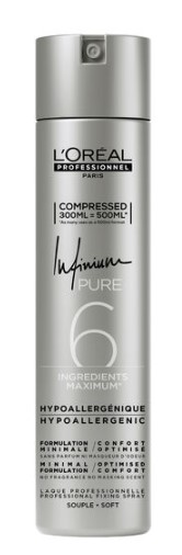 Loreal Professionnel Infinium Pure Spray de păr moale 300ml