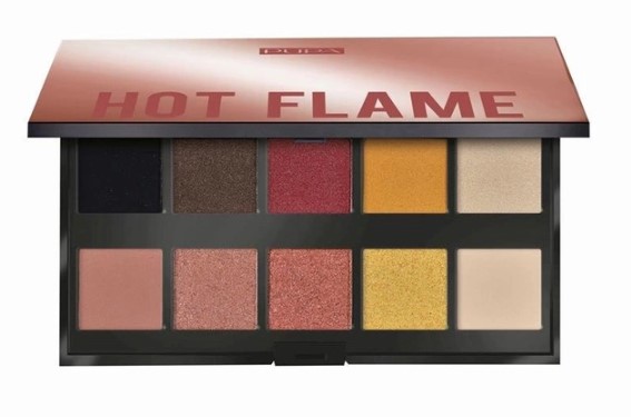 Pupa Make Up Stories Paleta de farduri de ochi 002 Hot Flame
