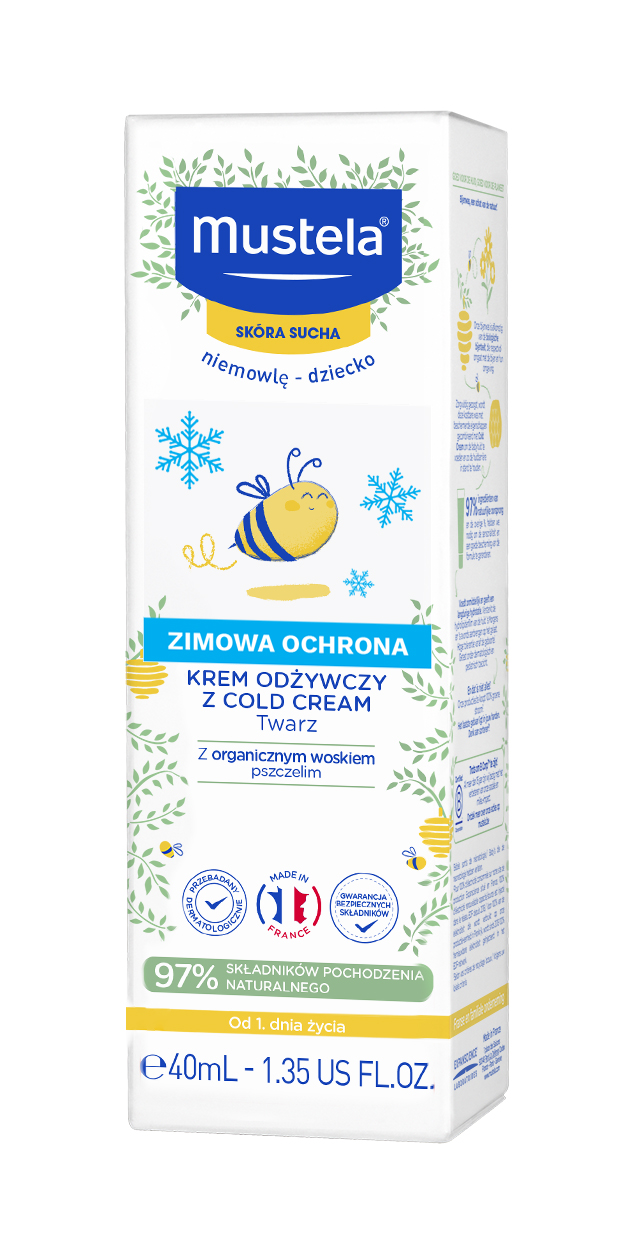 Mustela Cremă hrănitoare cu cremă rece 40ml