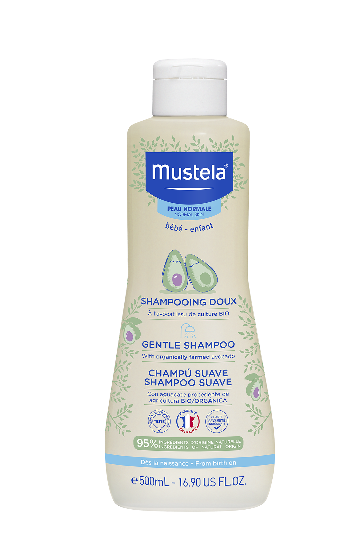Mustela Șampon delicat cu avocado 500ml