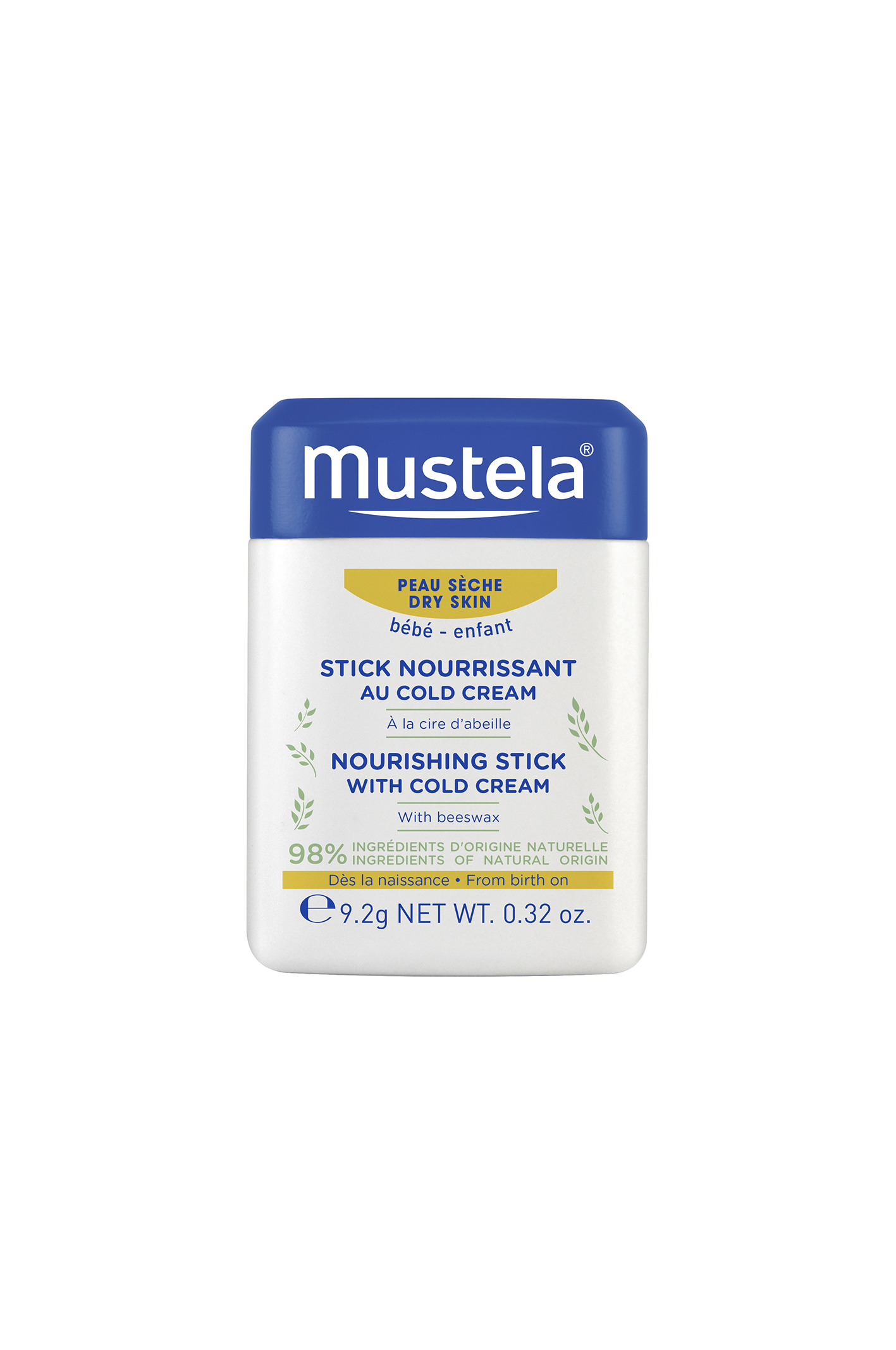 Mustela Stick de protecție cu Cold Cream 9.2g