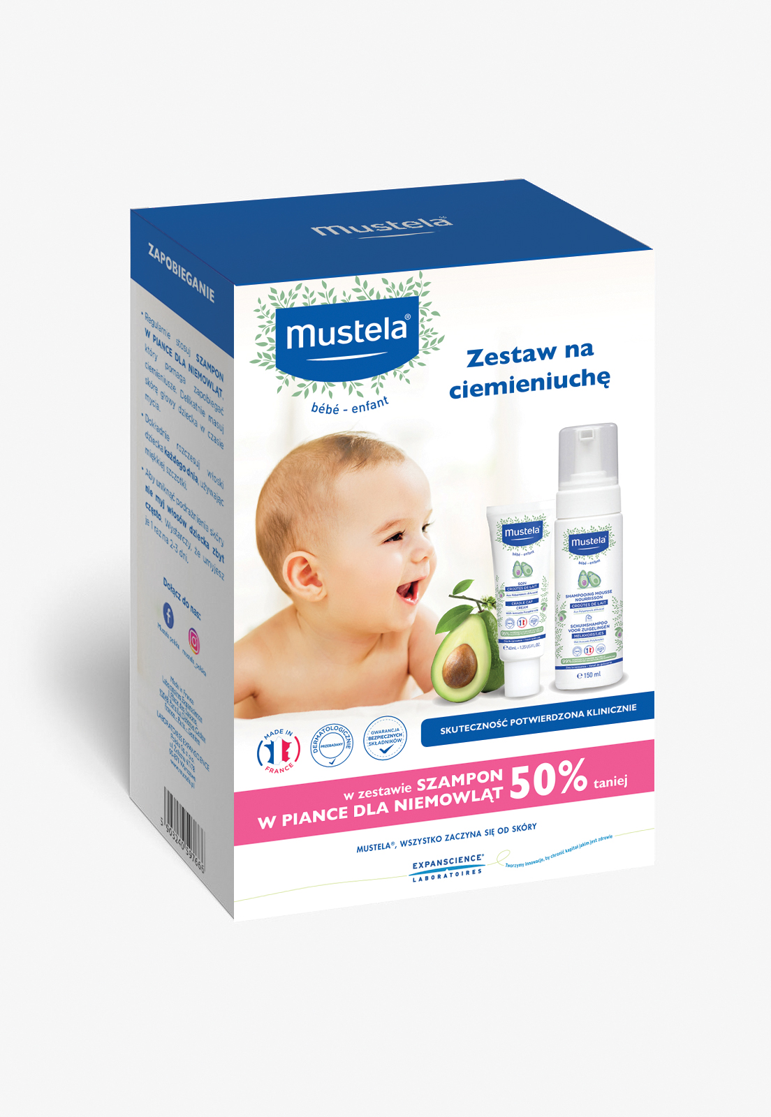 Mustela Echinacea Kit șampon + cremă