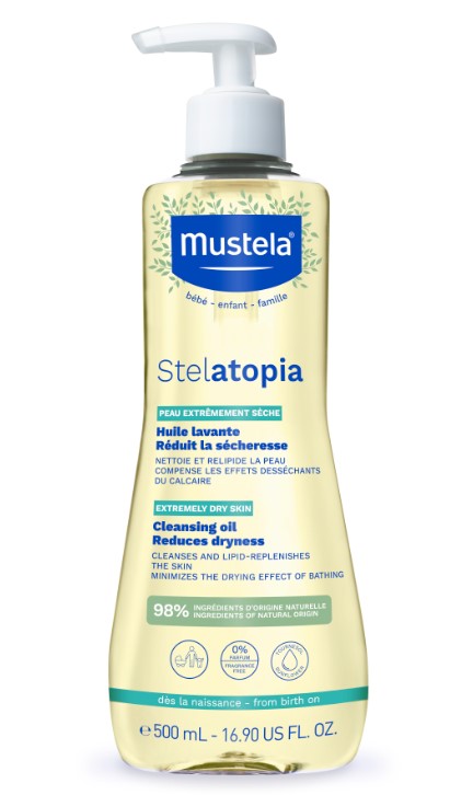 Mustela Stelatopia Ulei de curățare împotriva mâncărimilor 500ml