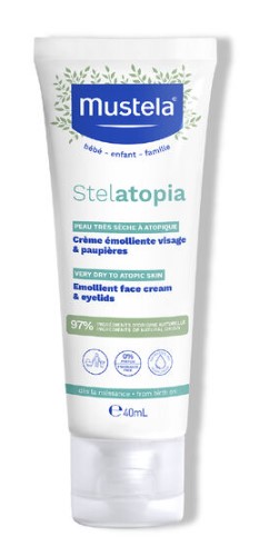 Mustela Stelatopia Cremă emolientă pentru față și pleoape 40ml