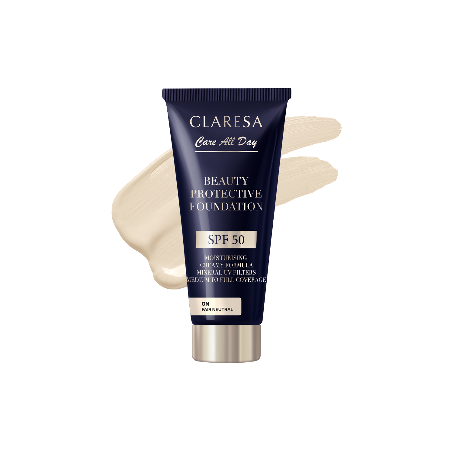 Claresa Care Primer hidratant pentru toată ziua cu SPF50 0N Fair Neutral
