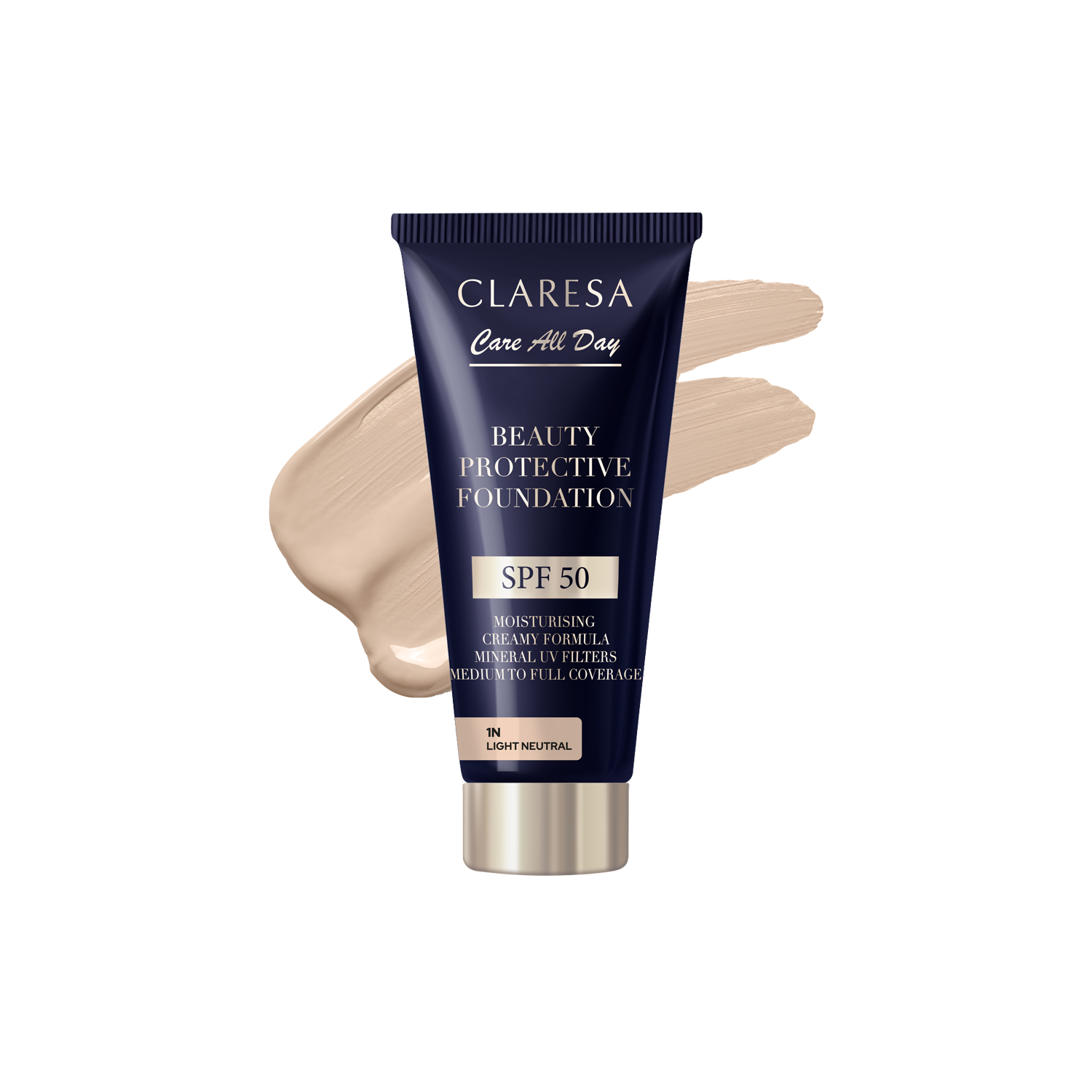 Claresa Care Primer hidratant pentru toată ziua cu SPF50 1N Neutru deschis