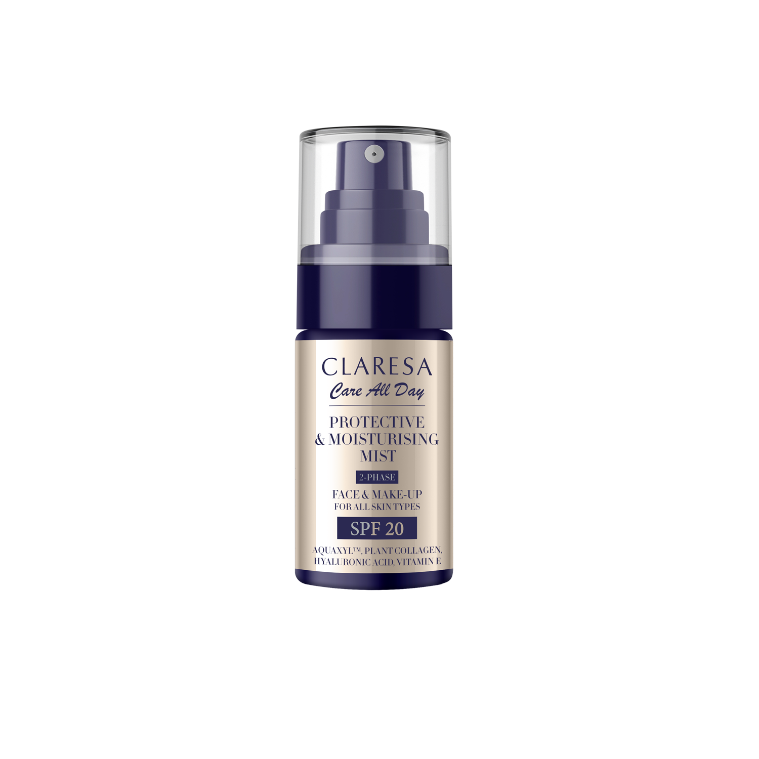 Claresa Care Brumă protectoare și hidratantă pentru toată ziua cu SPF20 50ml