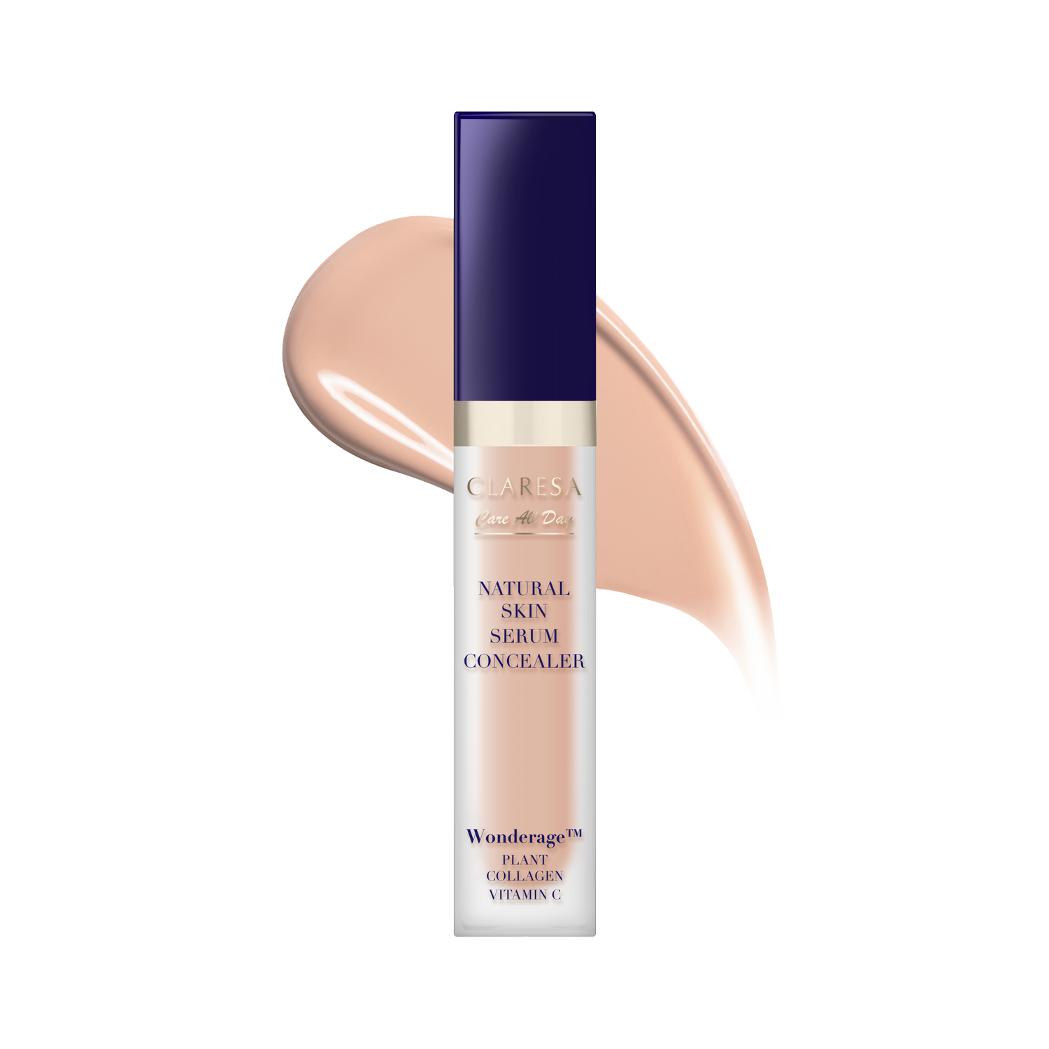 Claresa Care All Day Concealer-Serum cu finisaj natural 1N Neutru deschis