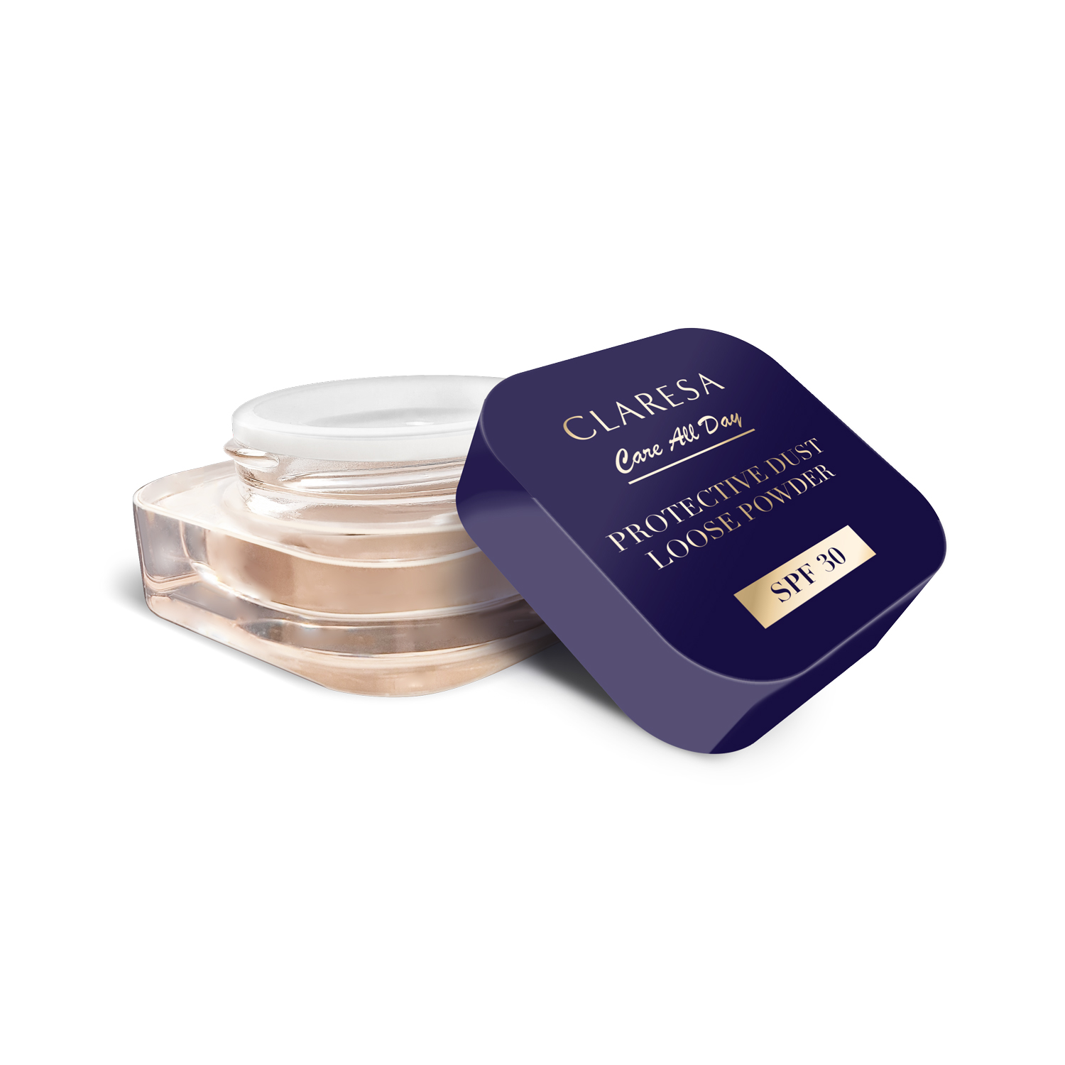 Claresa Care Pudră fixatoare pentru toată ziua cu filtru SPF30