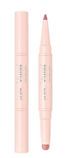 Pupa Vamp Creamy Duo Lip Liner and Gloss Lipstick 004 Light Rose