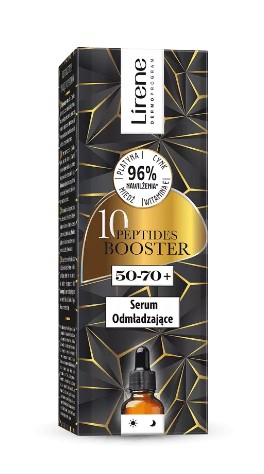 Lirene 10 Peptides Booster Ser întineritor 50-70+ 30ml