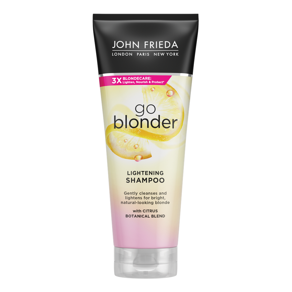 John Frieda Go Blonder Șampon iluminator pentru păr blond 250ml