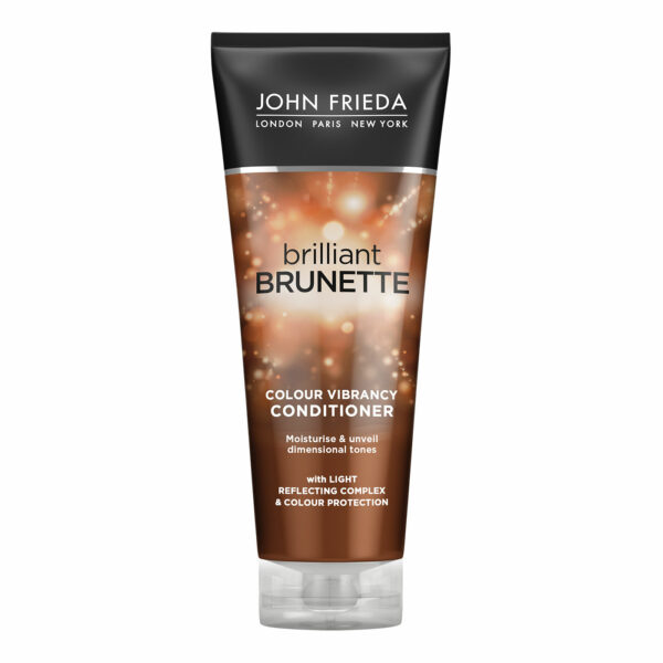 John Frieda Brilliant Brunette Balsam pentru păr brunet 250ml
