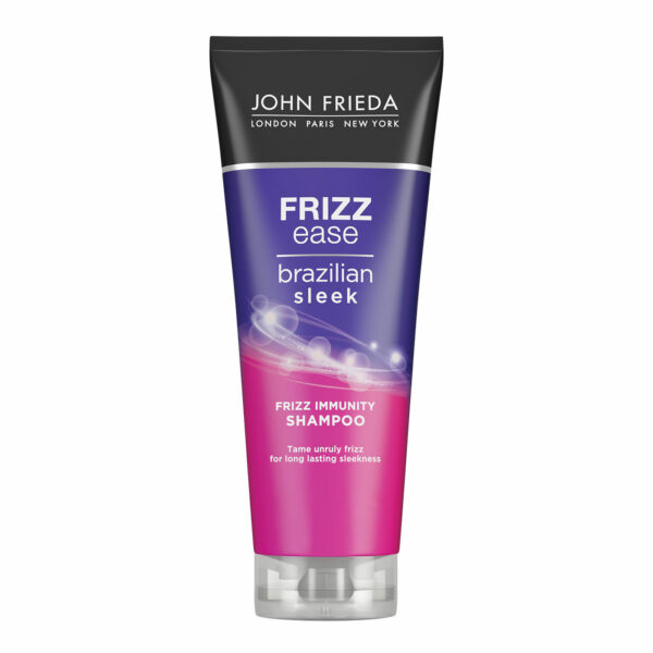 John Frieda Frizz Ease Șampon Brazilian Sleek cu picături de keratină 250ml