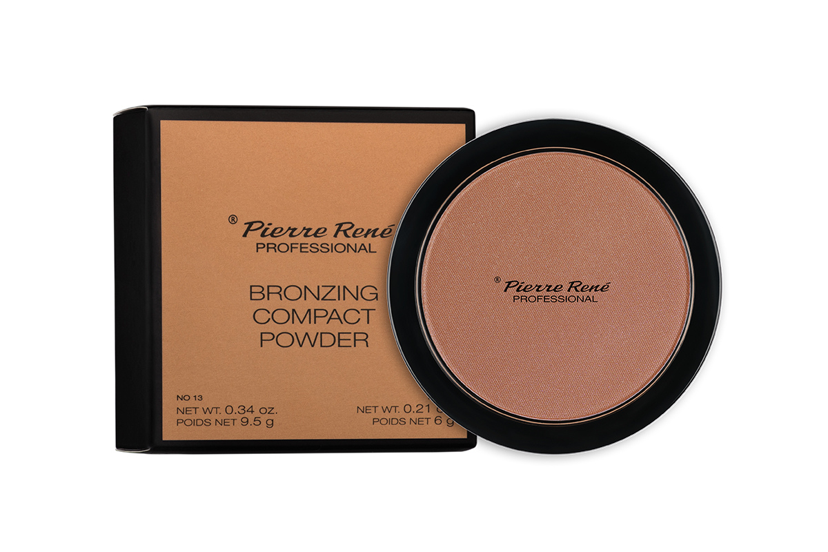 Pierre Rene Pudră bronzantă presată 13 Bronzing Face